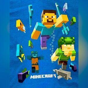 Minecraft T-Shirt Medium Kids